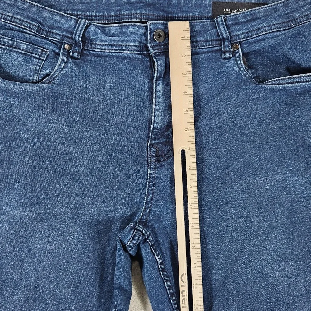The Perfect Jean NYC Jeans Mens 38x28 Blue Athletic Fit Stretch Denim Pants